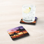 Onderzetter Tropical Sunset Cork (Rechterzijde)