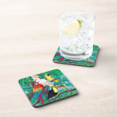 Onderzetter tropische vogels (Rechterzijde)