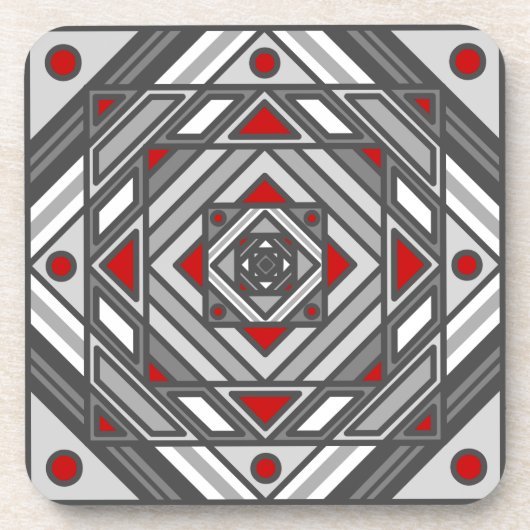 Onderzetter Tunnel Vision Square (Voorkant)