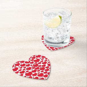 Onderzetter valentijns papier