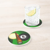 Onderzetter van acht balkzandsteen (Zijkant)