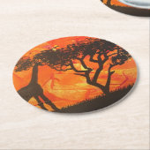 Onderzetter van Afrikaanse woestijn Safari (Gebogen)