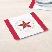 Onderzetter van Alabama Square, Birmingham (Schuin)