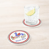 Onderzetter van Amish Style Bird Drink (Zijkant)
