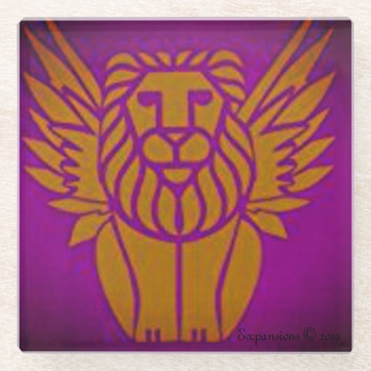 Onderzetter van Ari Glass (Voorkant)