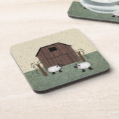 Onderzetter van Barn Sheep Cork (Linkerzijde)