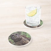 Onderzetter van Barred Owl (Zijkant)