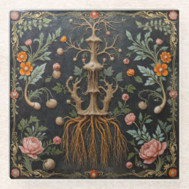 Onderzetter van boomwortels