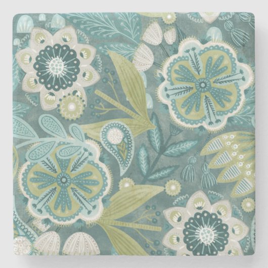 Onderzetter van botanische steen (Voorkant)