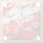 Onderzetter van brandbaar glas (Achterkant)