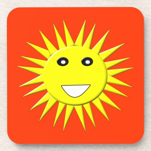 Onderzetter van Bright Sunshine Cork (Voorkant)