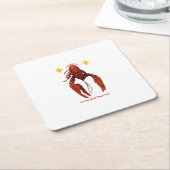 Onderzetter van Crawfish Paper (Schuin)