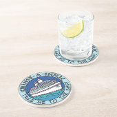 Onderzetter van Cruise-A-Holic-zandsteen (Zijkant)