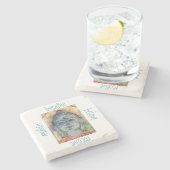 Onderzetter van de Awaken Buddha Stone (Zijkant)