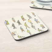 Onderzetter van de bevolking van Parijs (Linkerzijde)