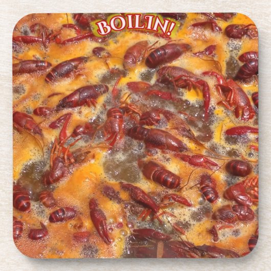 Onderzetter van de Boilin Crawfish (Voorkant)