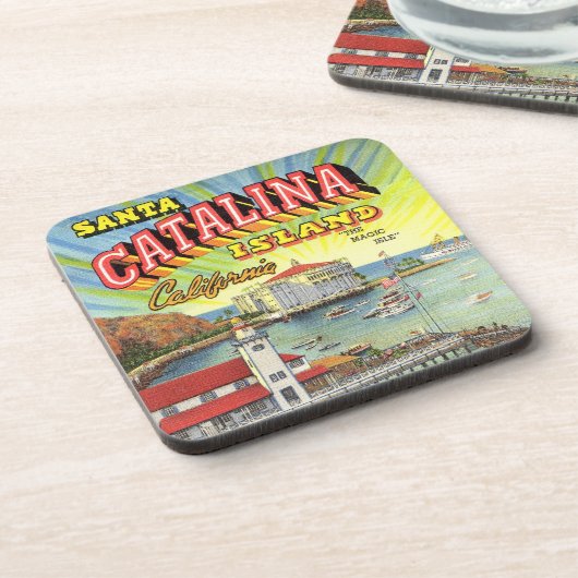 Onderzetter van de Catalina Island (Linkerzijde)