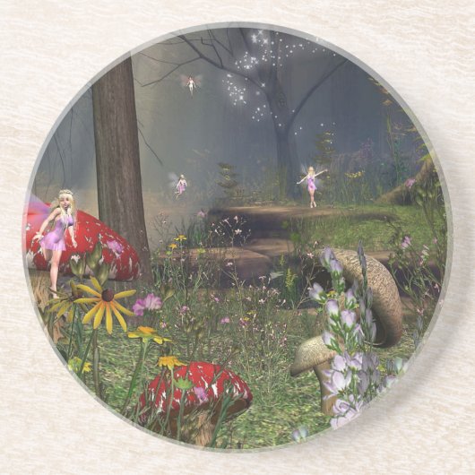 onderzetter van de fairy Forest (Voorkant)