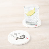 Onderzetter van de Franse Hoorn (Zijkant)