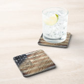 Onderzetter van de industriële Amerikaanse vlag (Rechterzijde)