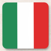 Onderzetter van de Italiaanse vlag (Voorkant)