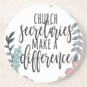 Onderzetter van de kerksecretarissen Sandstone (Voorkant)