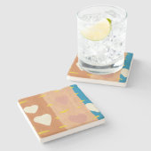 Onderzetter van de liefdessteen (Zijkant)