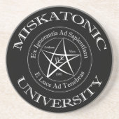 Onderzetter van de Miskatonic University Sandstone (Voorkant)