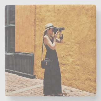 Onderzetter van de natuurlijke elementensteen van