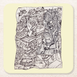 Onderzetter van de organisatie van bezorgdheden