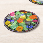 Onderzetter van de partij van de bloem (Gebogen)