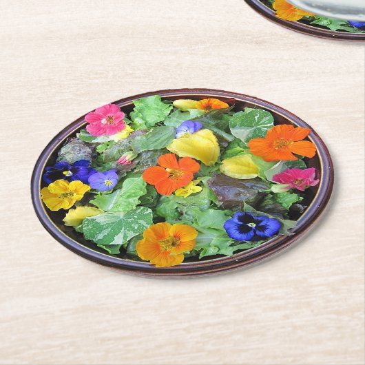 Onderzetter van de partij van de bloem (Gebogen)