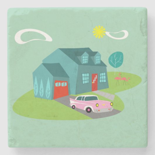 Onderzetter van de rand van het stadscentrum (Voorkant)