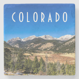 Onderzetter van de Rocky Mountain National Park St
