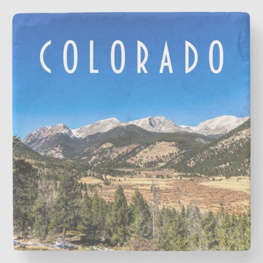 Onderzetter van de Rocky Mountain National Park St (Voorkant)
