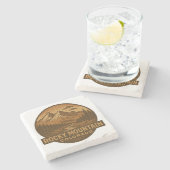 Onderzetter van de Rocky Mountain National Park St (Zijkant)