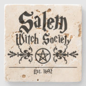 Onderzetter van de Salem Witch Society (Voorkant)