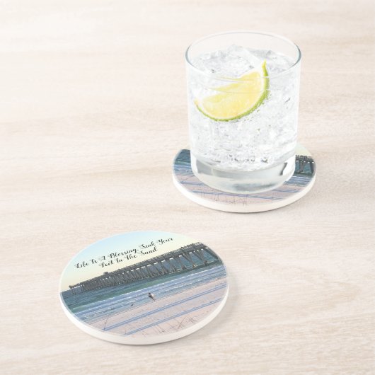 Onderzetter van de Seafoam-Muismat (Zijkant)