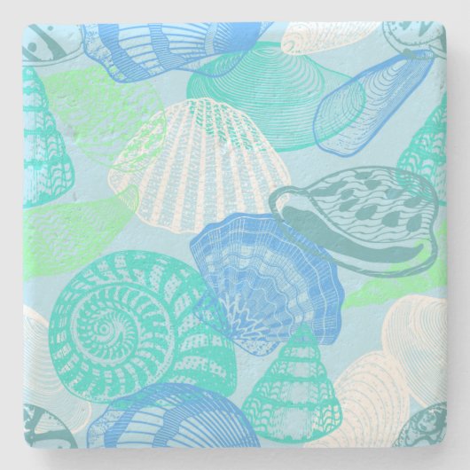 Onderzetter van de Seashells Stone (Voorkant)