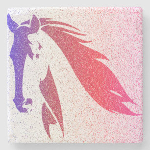 Onderzetter van de sparkle-stone van patriottische