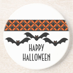 Onderzetter van de stad Glam Bats Halloween