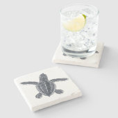 Onderzetter van de Steen van het Zee van Loggerhea (Zijkant)