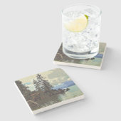 Onderzetter van de Tahoe Stone Lake (Zijkant)