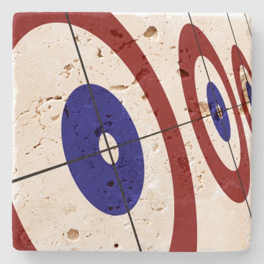 Onderzetter van de vastzetsteen van de mantel (Voorkant)