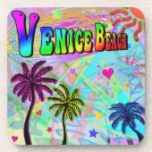 Onderzetter van de Venetië Beach Vivid Romance (Voorkant)