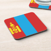 Onderzetter van de vlag van Mongolia (Linkerzijde)