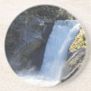 Onderzetter van de waterval van het blauwe rivierg