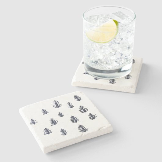 Onderzetter van de Waterverf van de boomstam van d (Zijkant)