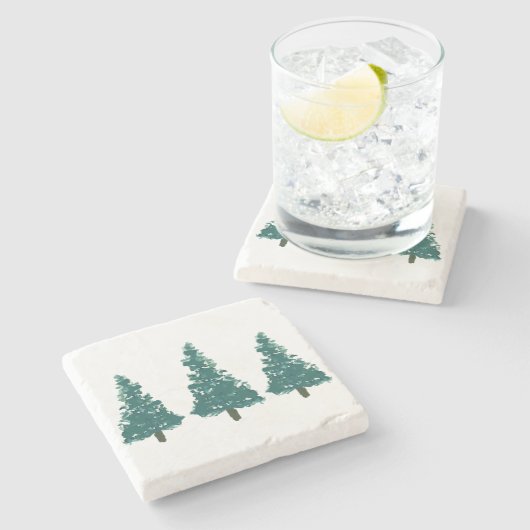 Onderzetter van de Waterverf van de boomstam van d (Zijkant)