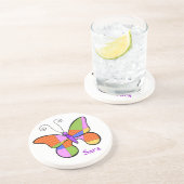 Onderzetter van de whisky Butterfly (Zijkant)
